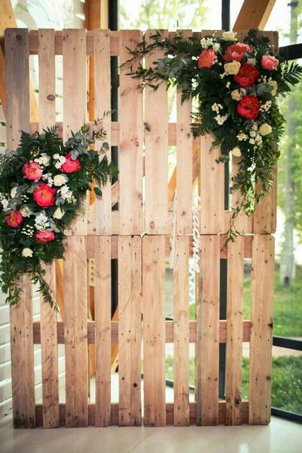 Ideas con madera para su boda - 30