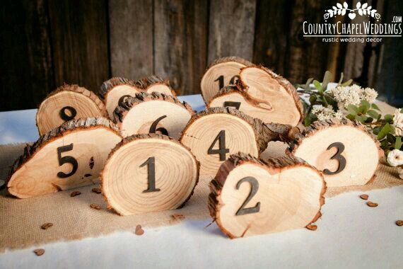 Ideas con madera para su boda - 33