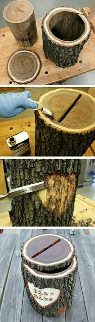 Ideas con madera para su boda - 52