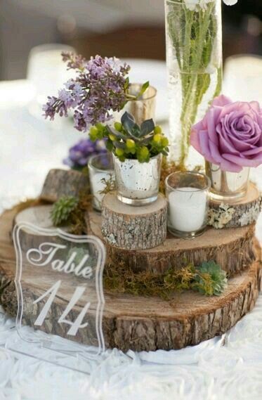 Ideas con madera para su boda - 62