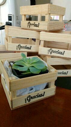 Ideas con madera para su boda - 77