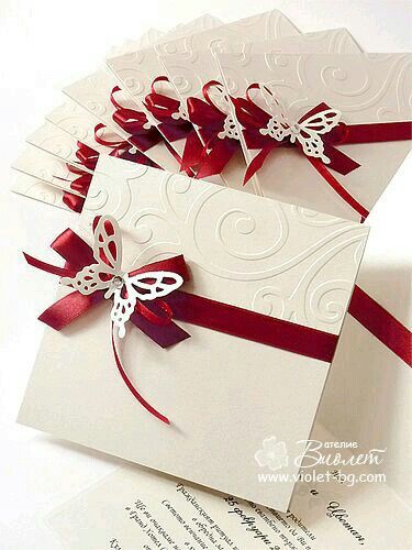  Invitaciones mexicanas y en  rojo - 8