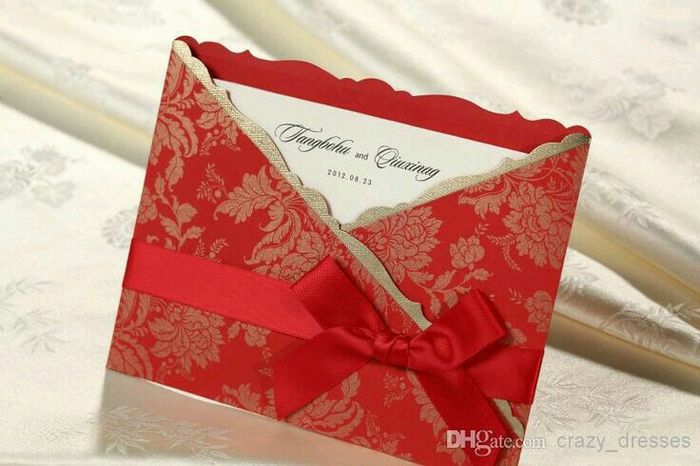  Invitaciones mexicanas y en  rojo - 11