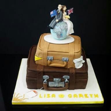Cake toppers y pasteles viajeros - 4