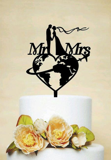 Cake toppers y pasteles viajeros - 29