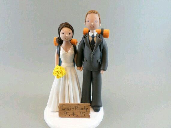 Cake toppers y pasteles viajeros - 31