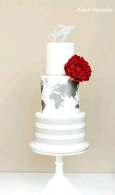 Cake toppers y pasteles viajeros - 34