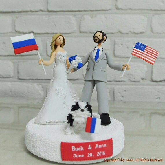  Cake toppers de parejas internacionales - 6
