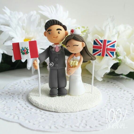  Cake toppers de parejas internacionales - 7
