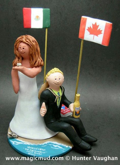  Cake toppers de parejas internacionales - 19
