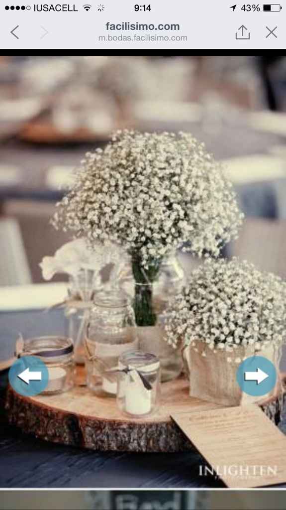 Ideas centros de mesa.... - 1