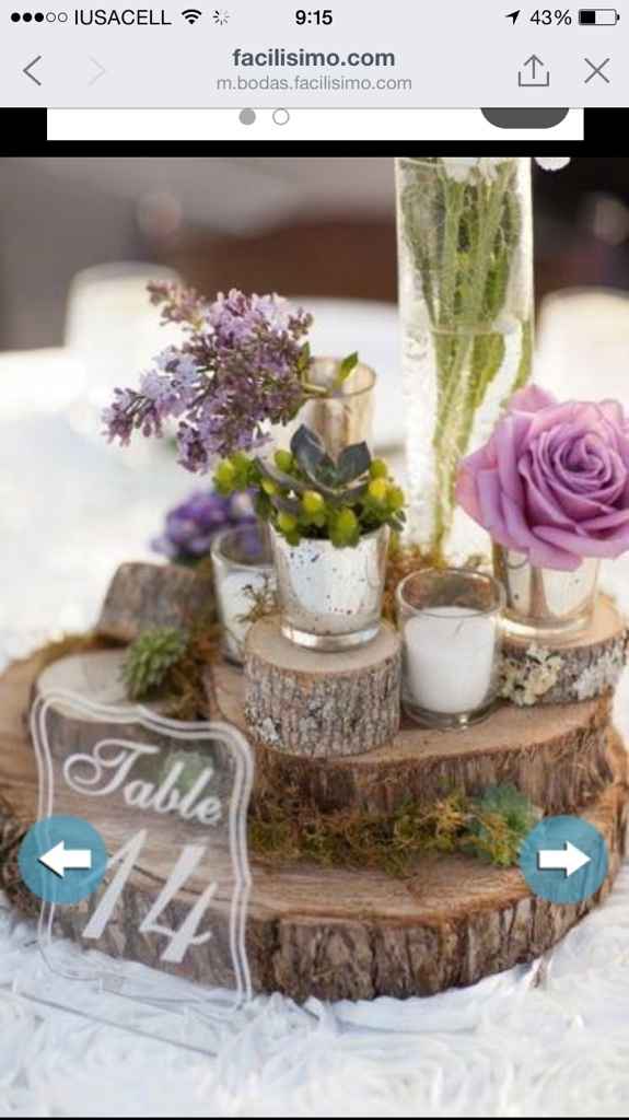 Ideas centros de mesa.... - 2