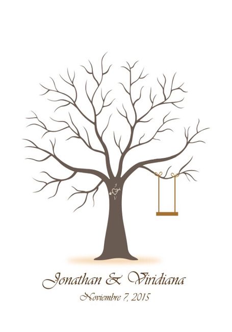 Almohadillas para árbol de huellas - 1