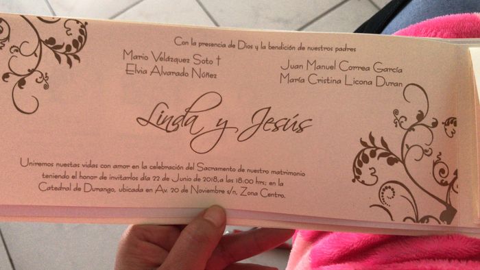  Ya tenemos invitaciones para nuestra boda 👰🏻 👨🏻‍✈️⚓️💕 - 5