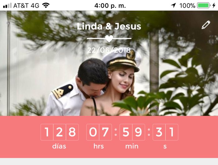 ¡Escribe los días que faltan para tu boda! 2