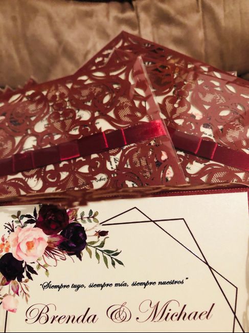 Invitaciones Marsala ¡¡ya llegaron!! - 3