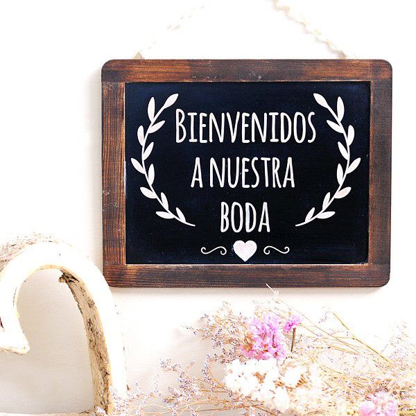  Pizarras para anunciar la llegada de novia y adornar el salón! 💕 - 3
