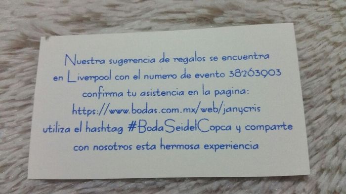 Mis invitaciones ya llegaron!!!! - 5