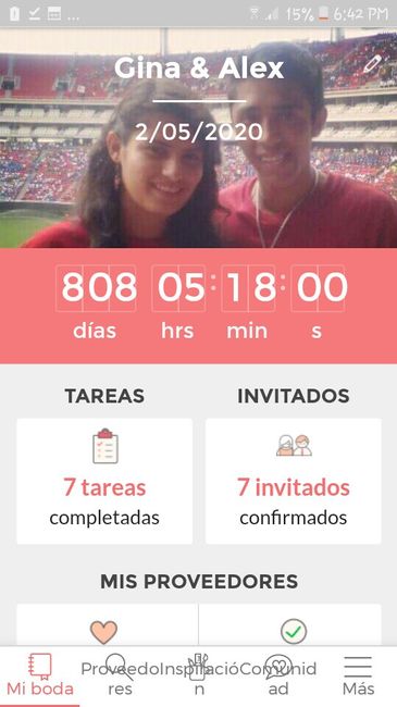 ¡Escribe los días que faltan para tu boda! - 1