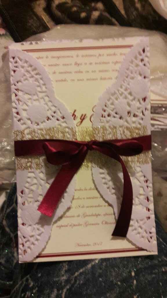 Invitaciones diy terminadas!!! - 1