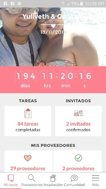 Que marca tu contador?? 👰🏻 cuantos días te faltan? 💍 - 1