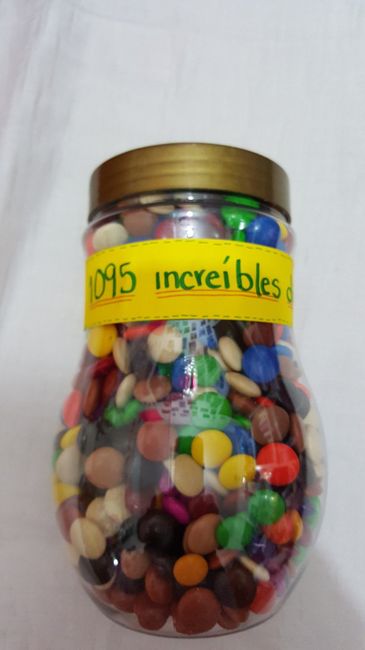 1095 lunetas por 1095 increíbles días a tu lado!!