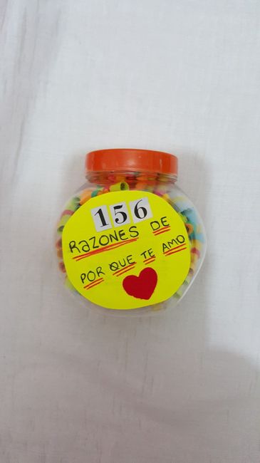 156 razones de por que te amo, por 156 semanas de mucho amor
