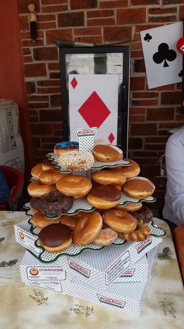 Pastel de donas