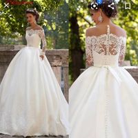 ¿Cuántas ⭐ le das a este vestido de novia?🎁 - 1