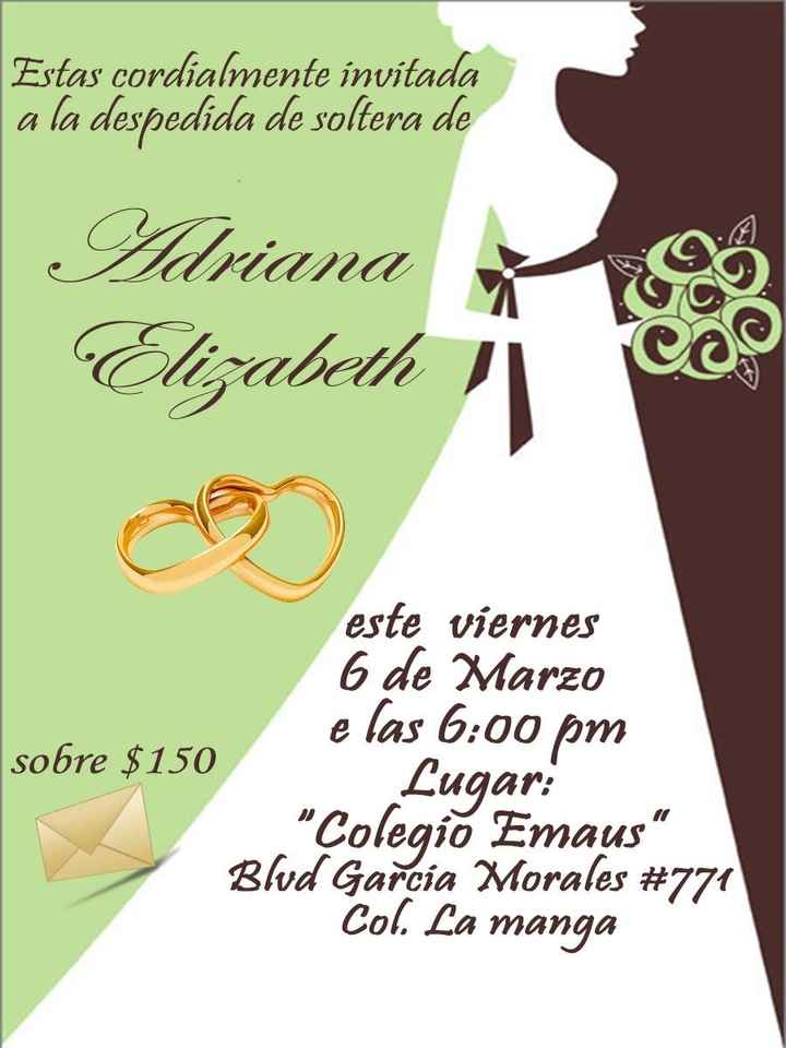 Presumamos invitaciones! - 1