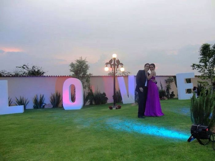 Letras gigantes de 'love' - 1