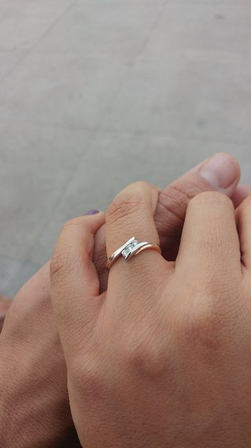 Si hubieras podido elegir el anillo de compromiso.. - 1