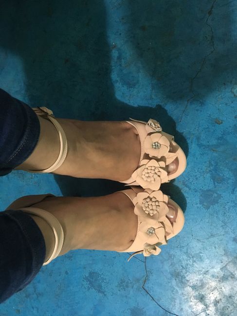Por fin mis zapatillas y mi ramo ! - 23