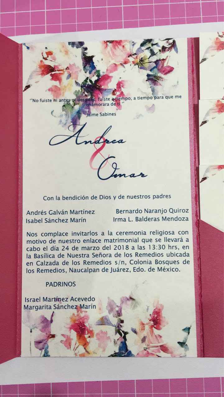  Una probadita de mis invitaciones - 1