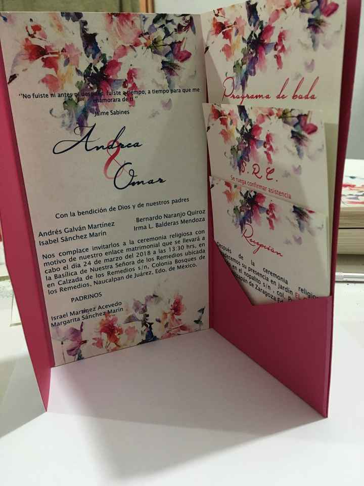  Una probadita de mis invitaciones - 2