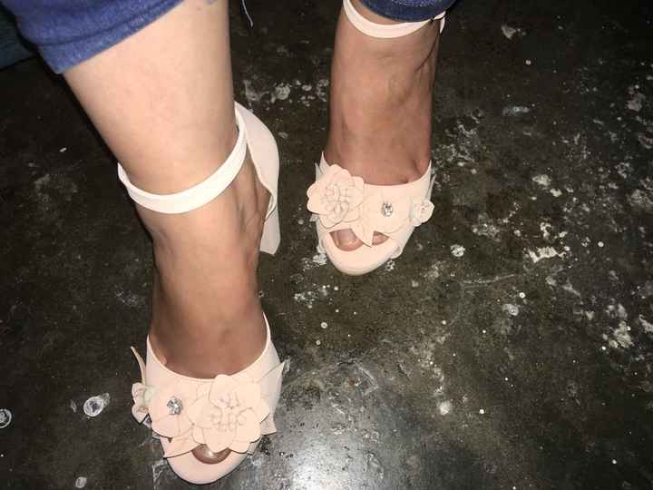 Por fin mis zapatillas y mi ramo ! - 6