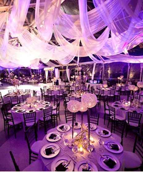 Decoración en tono morado - 3