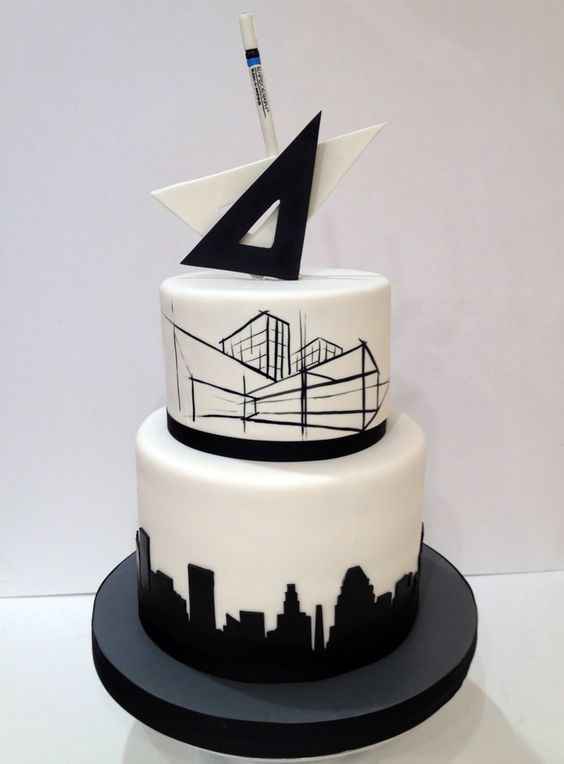 Pastel con tematica de arquitectura ! - 5