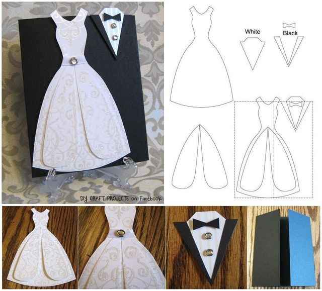 Invitaciones en forma de novios - 3