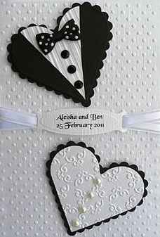 Invitaciones en forma de novios - 11