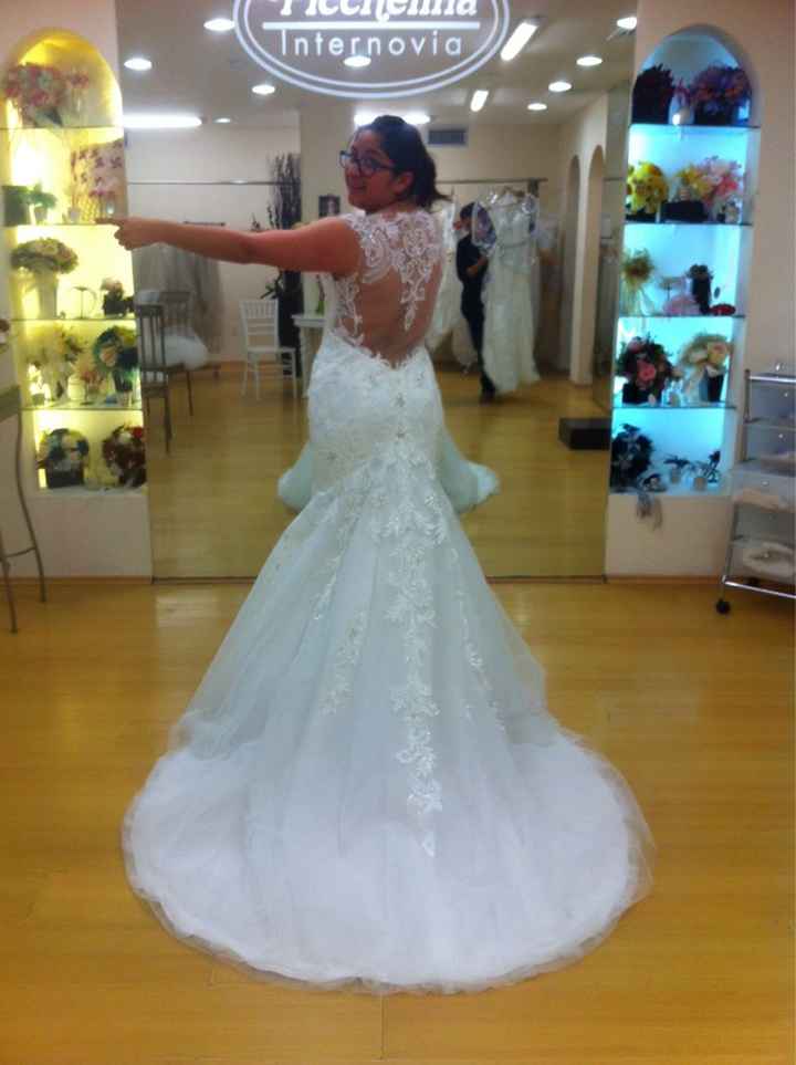  y con ustedes... mi vestido !! - 2