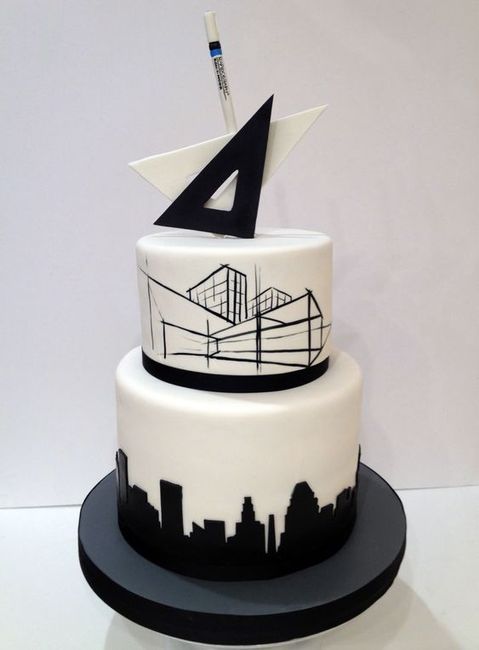 Pastel con tematica de arquitectura ! - 5