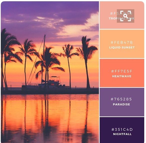 Combinaciones de colores en blanco y naranja - 1