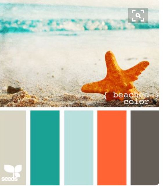 Combinaciones de colores en blanco y naranja - 2
