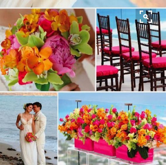 Combinaciones de colores en blanco y naranja - 4