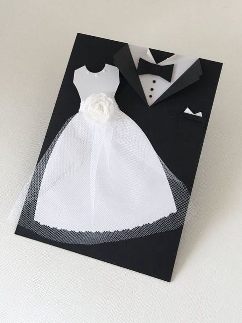 Invitaciones en forma de novios - 6