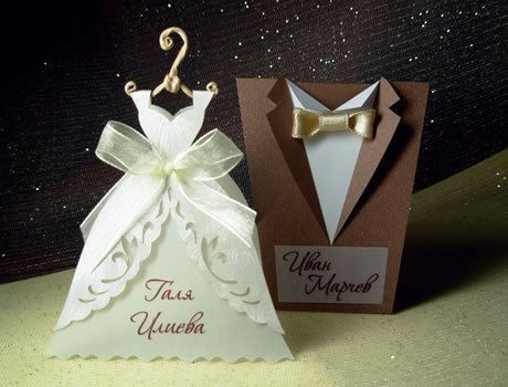 Invitaciones en forma de novios - 7