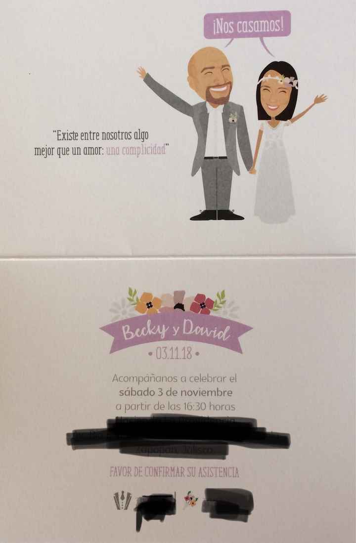 Ya están las invitaciones - 2