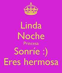 Buenas noches princesas!!