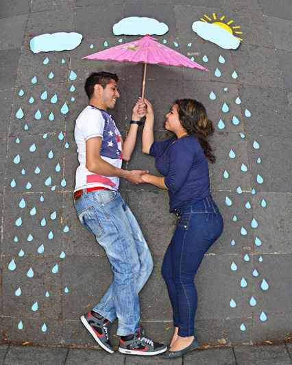 Nosotros en la lluvia